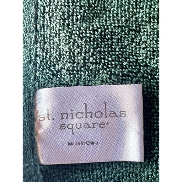 Cannon & St. Nicholaus Christmas Hand Towels With Embroidered Heart & Tree Desig - Picture 9 of 16